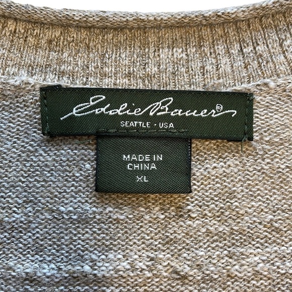 𝅺Eddie Bauer Vintage Button Down Cardigan - Size XL - Picture 5 of 11